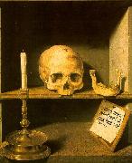 Barthel Bruyn Vanitas Still Life oil on canvas